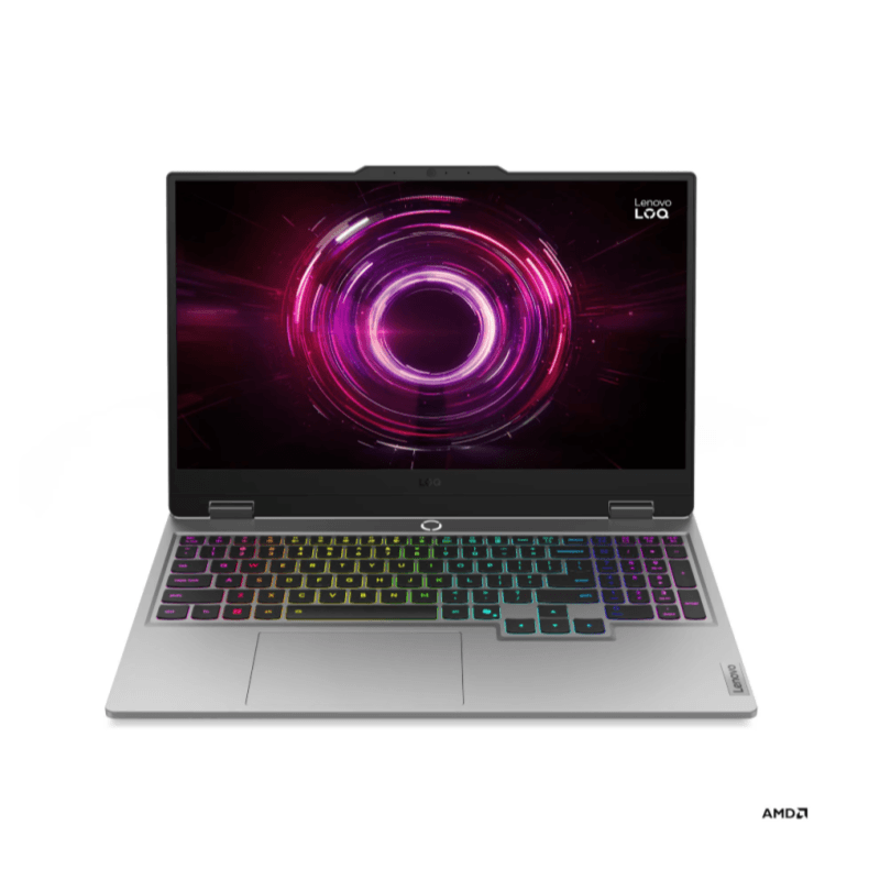 Notebook Lenovo LOQ 15.6" — AMD Ryzen 7 + RTX 5050